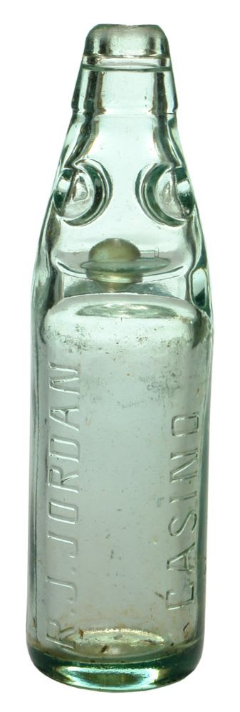 Jordan Casino Antique Codd Marble Bottle