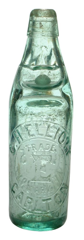 Elliott Carlton Antique Codd Marble Bottle