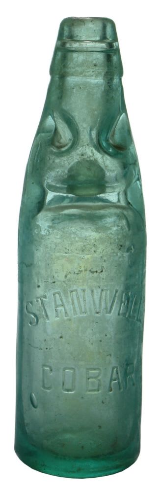 Stanwell Cobar Antique Codd Bottle