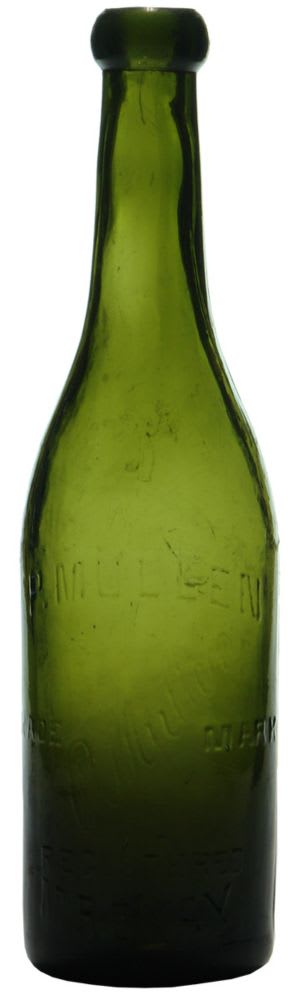 Mullen Mackay Signature Green Glass Bottle