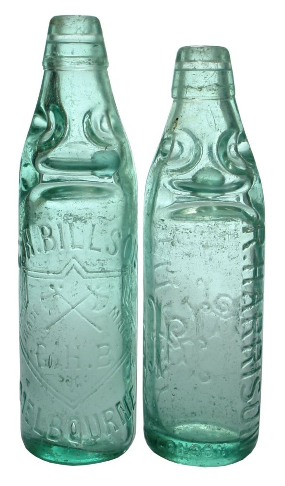 Antique Codd Marble Bottles