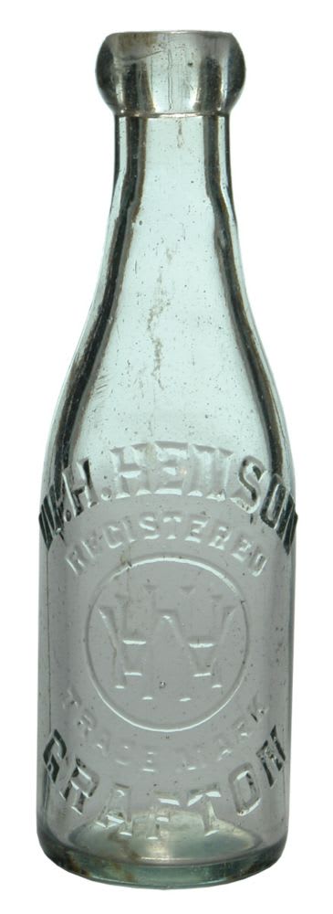 Henson Grafton Blob Top Soda Bottle