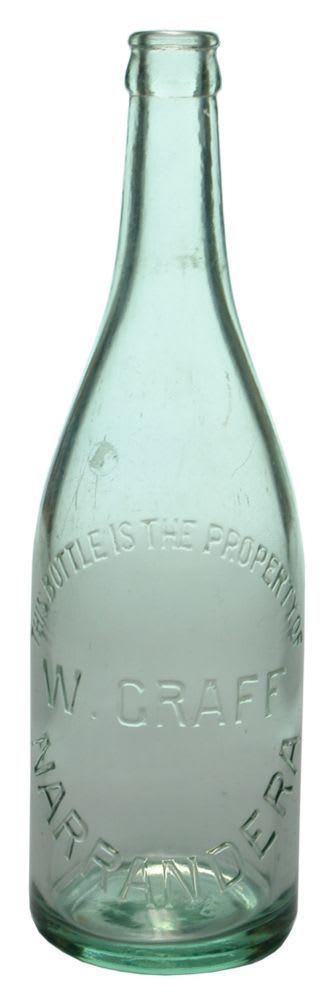 Graff Narrandera Crown Seal Soft Drink Bottle