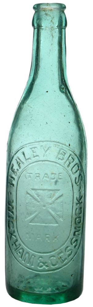 Healey Wickham Cessnock Cross Crown Seal Bottle