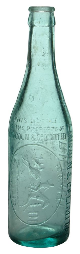 Lincoln Horse Rider Crown Seal Bottle