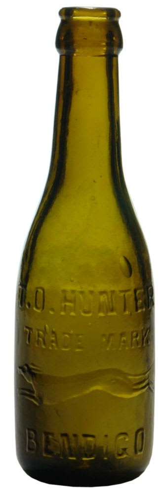 Hunter Bendigo Olive Green Crown Seal Bottle