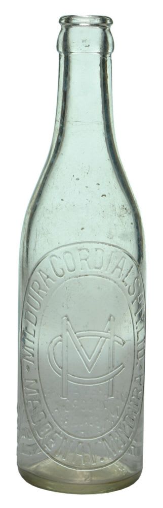 Mildura Cordials Vintage Crown Seal Bottle