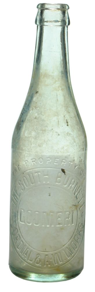 South Burnett Cordial Works Goomeri Bottle