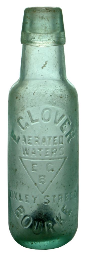 Glover Aerated Waters Bourke Lamont Bottle