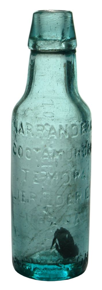 Jones Lincoln Narrandera Cootamundra Temora Antique Bottle