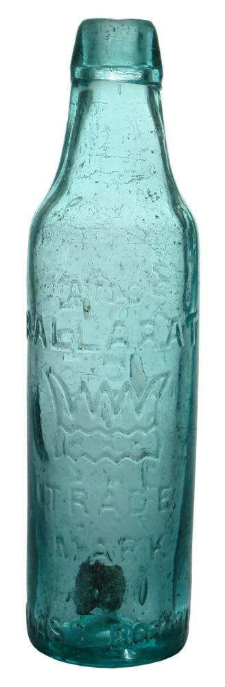 McDonald Melbourne Ballarat Antique Lamont Bottle