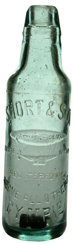 Short Gympie Airship Lamont Patent Bottle