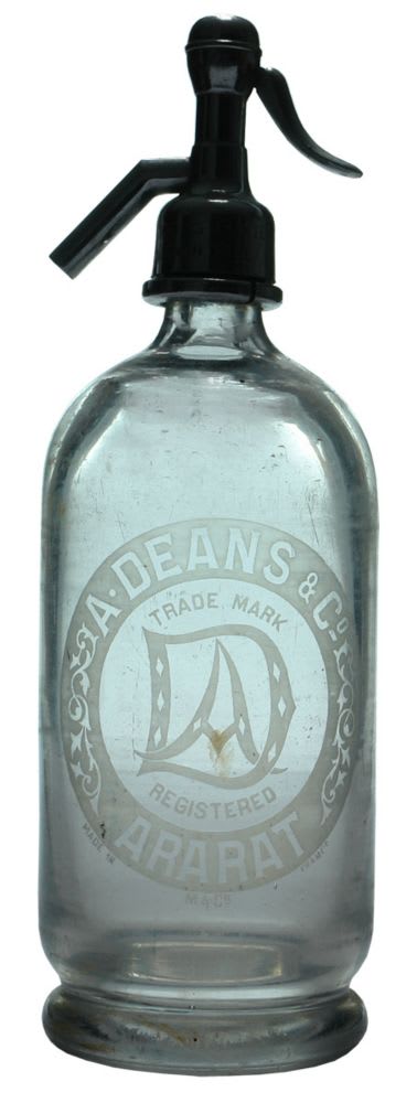 Deans Ararat Vintage Soda Syphon