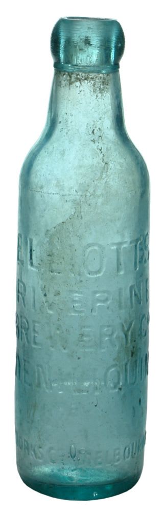 Elliott's Riverine Brewery Deniliquin Bell Patent Bottle