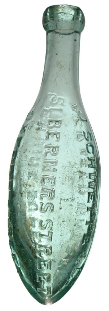 Schweppe Berners Street Torpedo Bottle