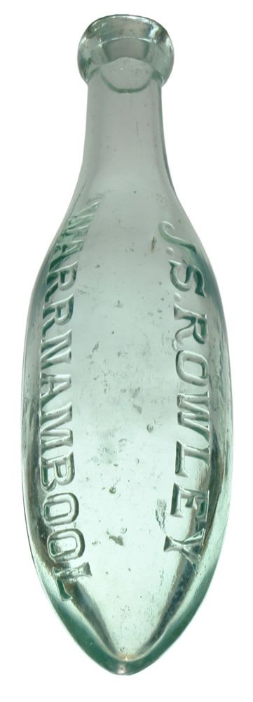 Rowley Warrnambool Antique Torpedo Bottle