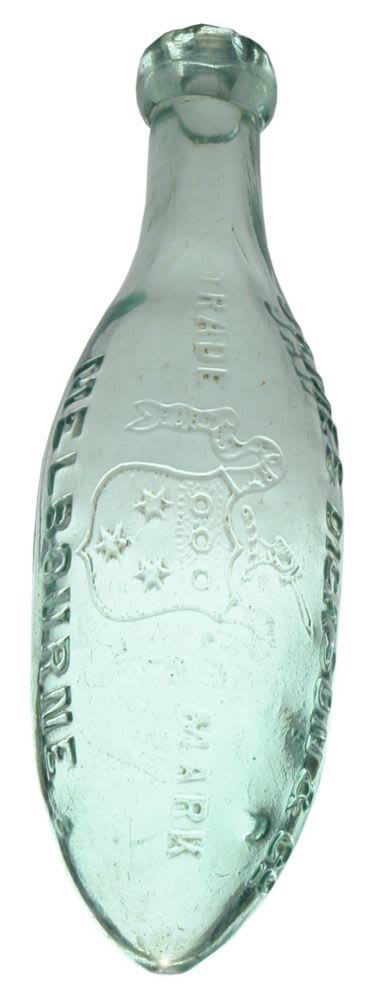 James Dickson Melbourne Shield Torpedo Bottle