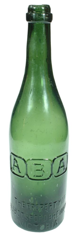 Abbotsford Brewery green Beer Bottle