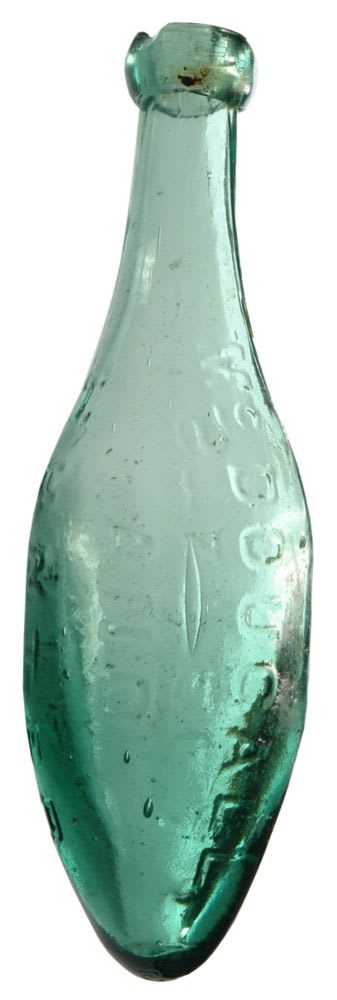 McDougall Hunter Stawell Antique Torpedo Bottle