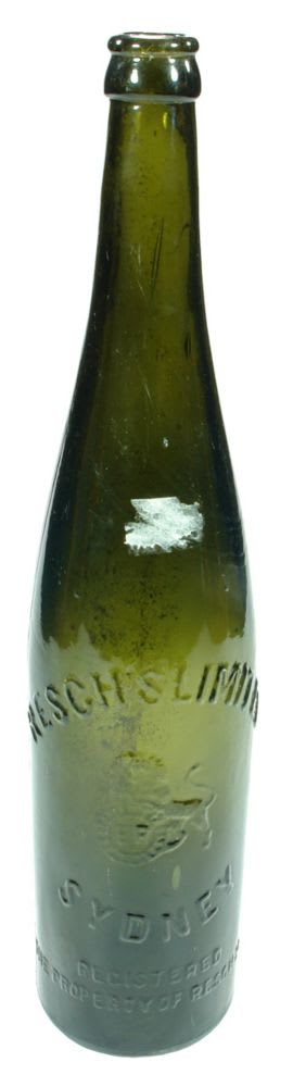 Resch's Limited Sydney Antique Beer Bottle