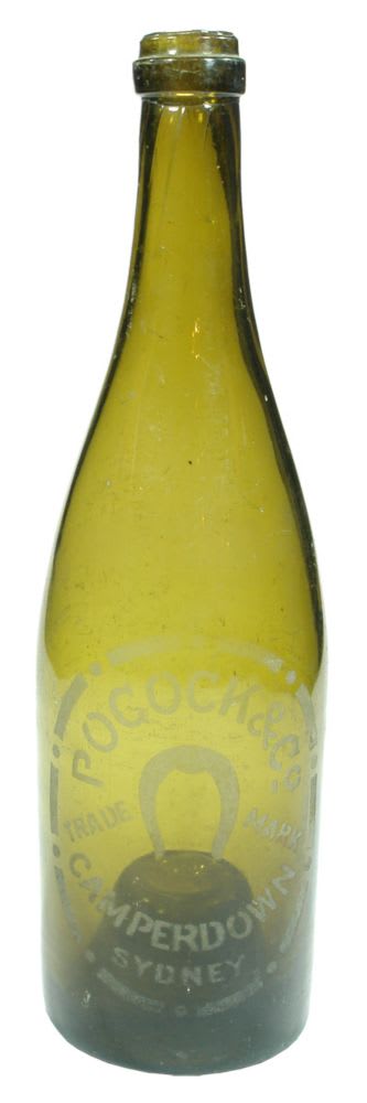 Pocock Sydney Horseshoe Beer Bottle