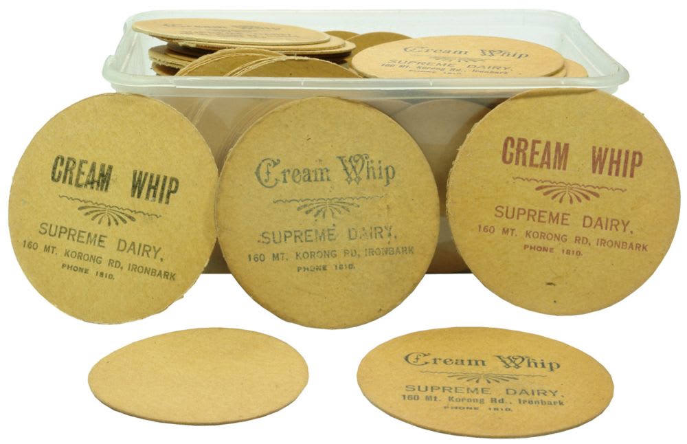 Supreme Dairy Ironbark Cream Jar Wads