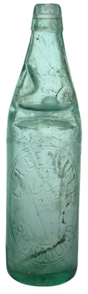 Bennett Richmond Flag Codd Marble Bottle