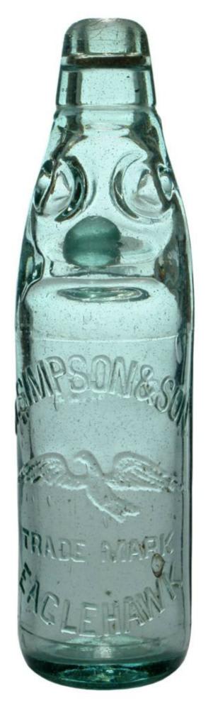 Simpson Eaglehawk Old Codd Bottle
