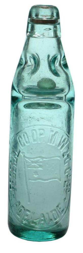 Federal Co-operative Adelaide Codd Marble Bottle