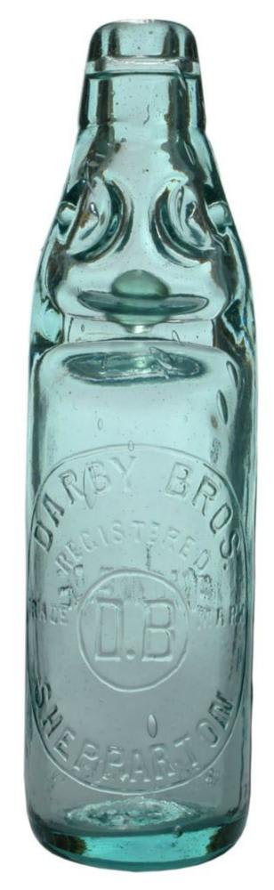 Darby Bros Shepparton Codd Marble Bottle