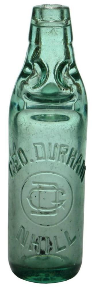 Durham Nhill Codd Lemonade Bottle
