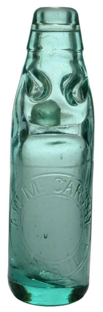 McCarthy Pambula Antique Codd Bottle