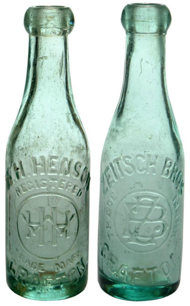 Collection old Blob Top Bottles