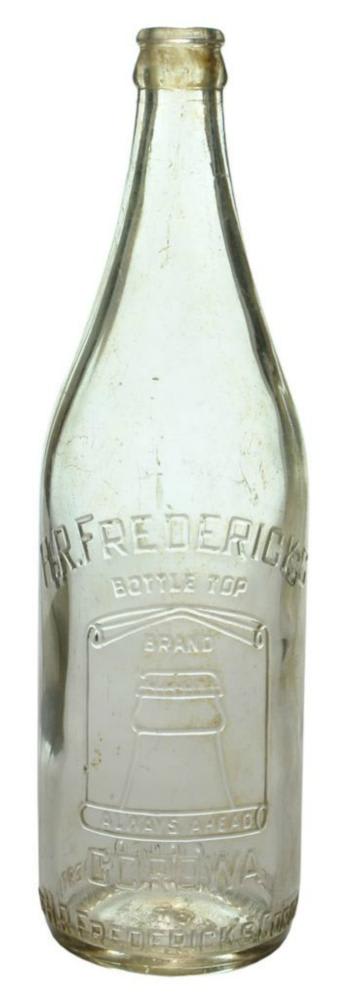 Fredericks Corowa Old Crown Seal Antiquw Bottle