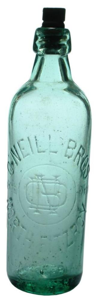 O'Neill Bros North Fitzroy Soft Drink Bottle