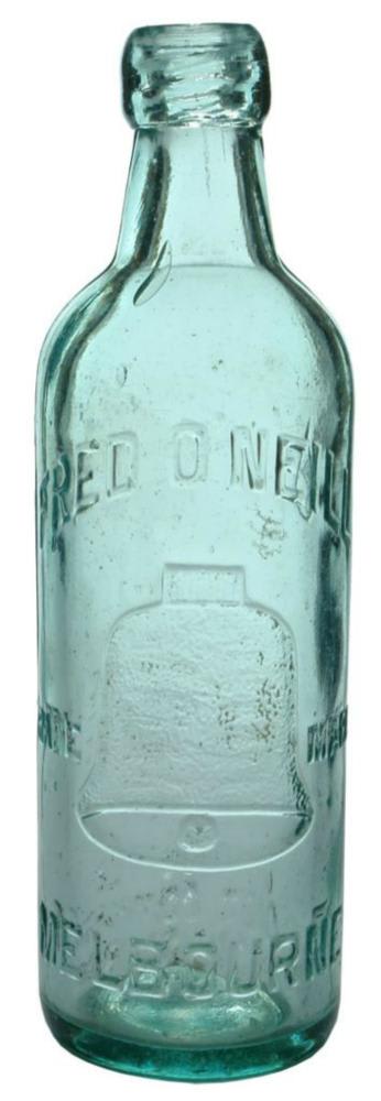 Fred O'Neill Melbourne Bell Riley Patent Bottle