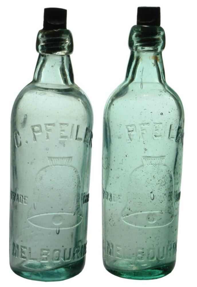 Collection Internal Thread Riley Patent Bottles