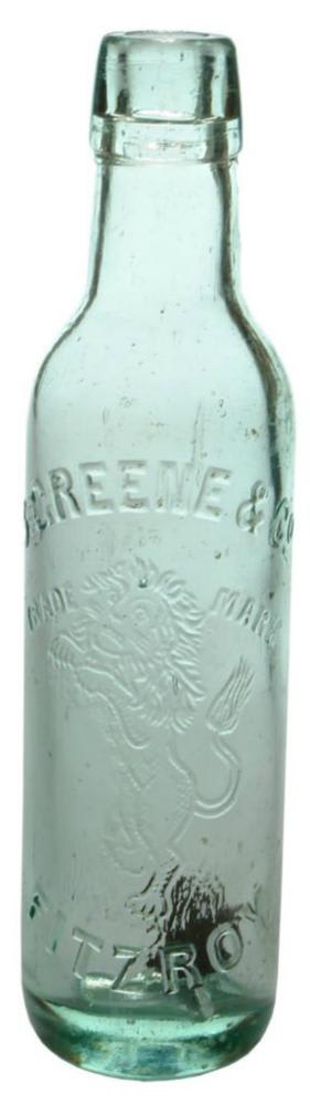 Greene Fitzroy Rampant Lion Aerated Water Bottle