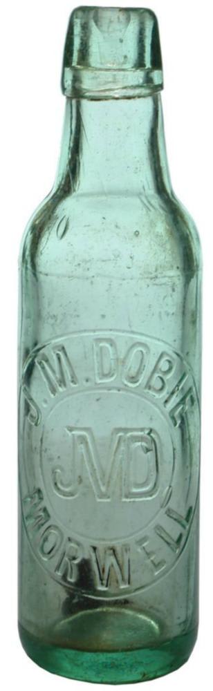 Dobie Morwell Antique Soft Drink Bottle
