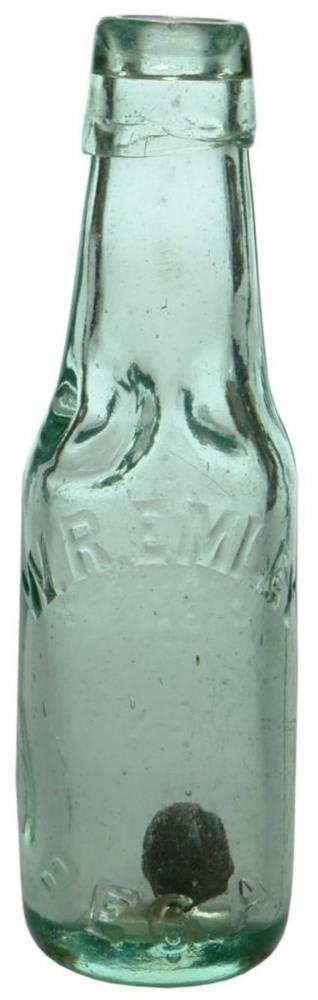 Emley Bega Chapman Patent Soft Drink Bottle
