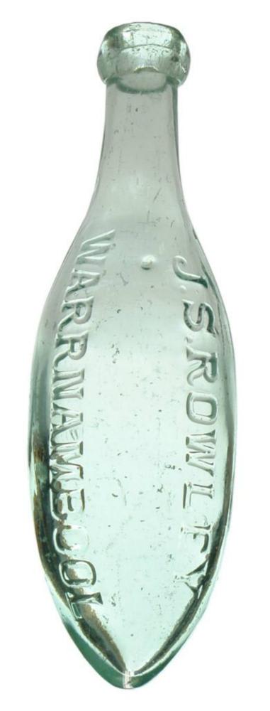 Rowley Warrnambool Antique Torpedo Bottle