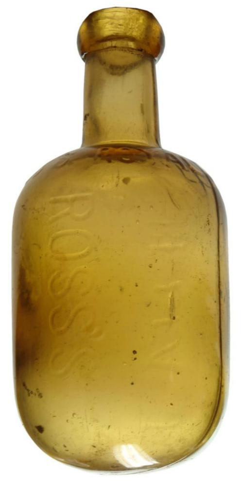 Ross Royal Seltzer Water Belfast Amber Bottle