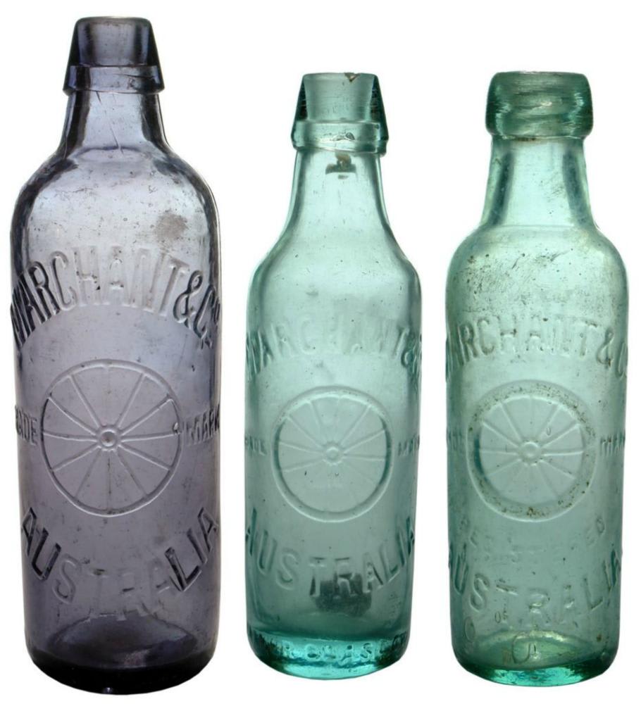 Collection Old Aerated Water Soft Drink Bottles