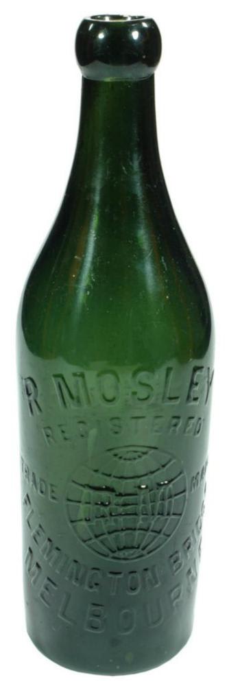 Mosley Melbourne Globe Green Glass Bottle