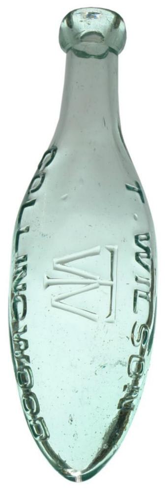 Wilson Collingwood Early Torpedo Soda Water Bottle