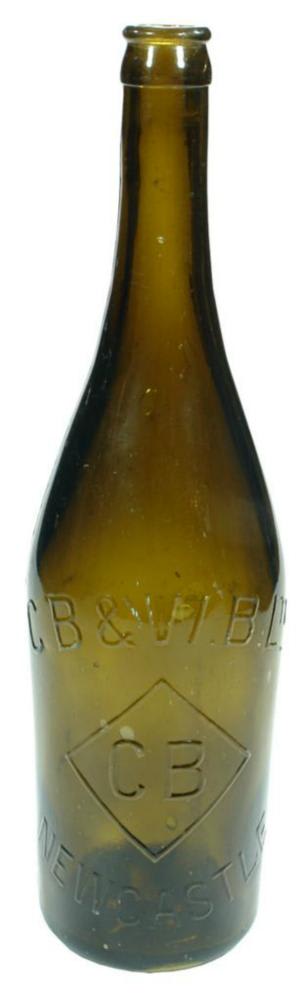 CB WB Newcastle Crown Seal Beer Bottle