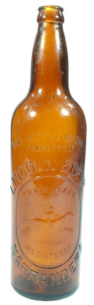 Lincoln Narrandera Stockman Crown Seal Beer Bottle