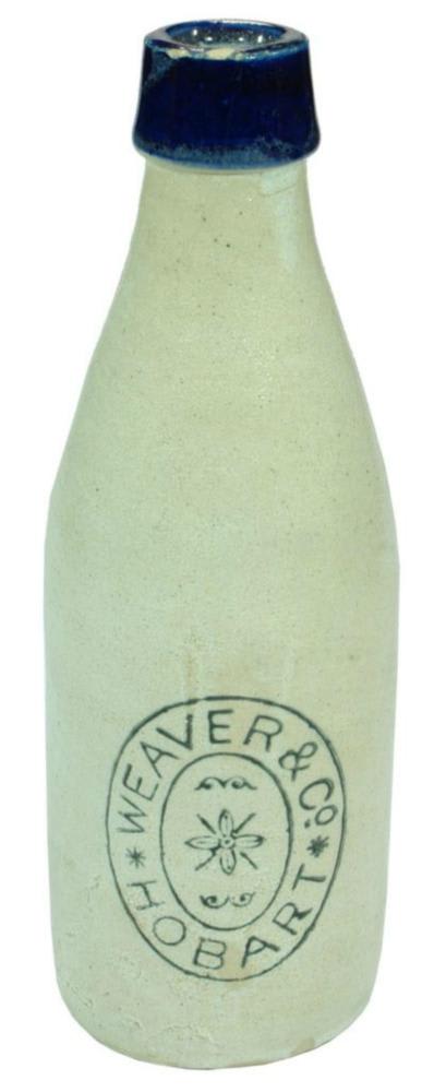 Weaver Hobart Blue Lip Ginger Beer Bottle