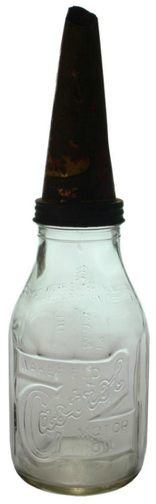 Wakefield Castrol Motor Oil Bottle