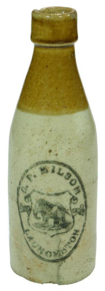Milsom Launceston Elephant Stone Ginger Beer Bottle
